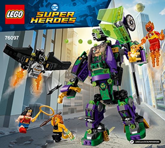 Picture of LEGO DC Super Heroes Batman w/ Wonder Woman #76097 - 2021