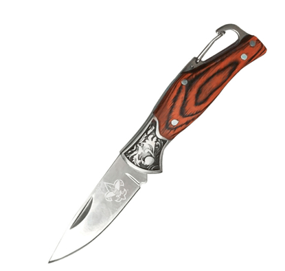 Picture of Rosewood Handle Knife w/ Clip & BSA® Branding